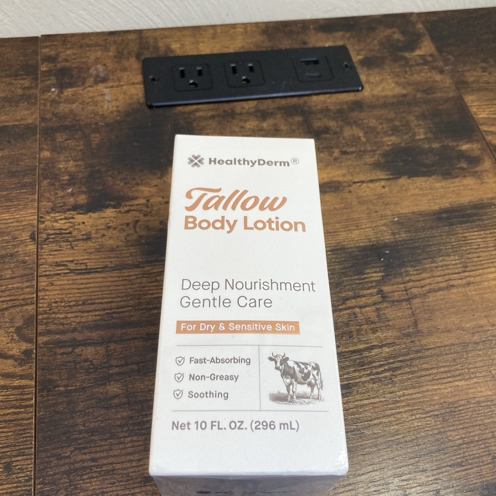 HealthyDerm Tallow Body Lotion 10fl oz